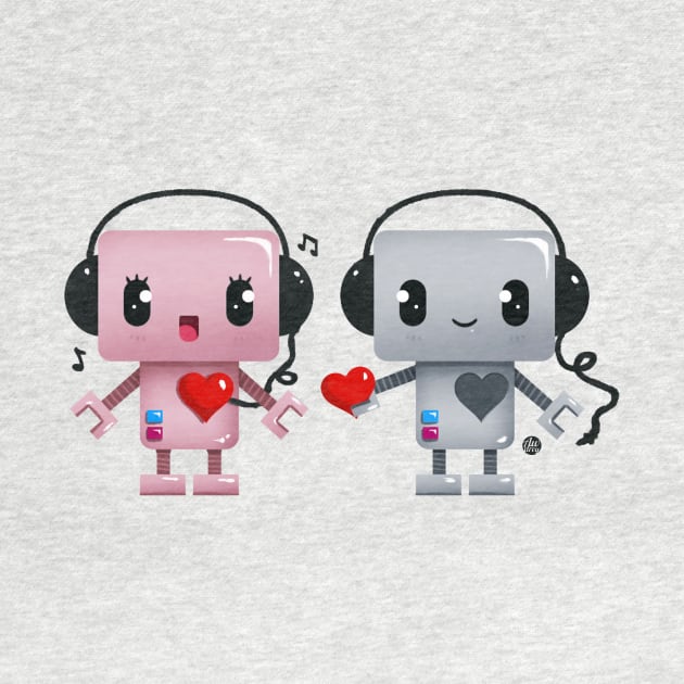 Robot Love by awdrey